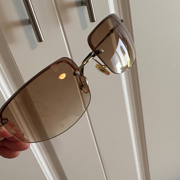 Vintage Kate Spade Aviator Sunglasses with pink leather case and original box - Picture 7 of 12